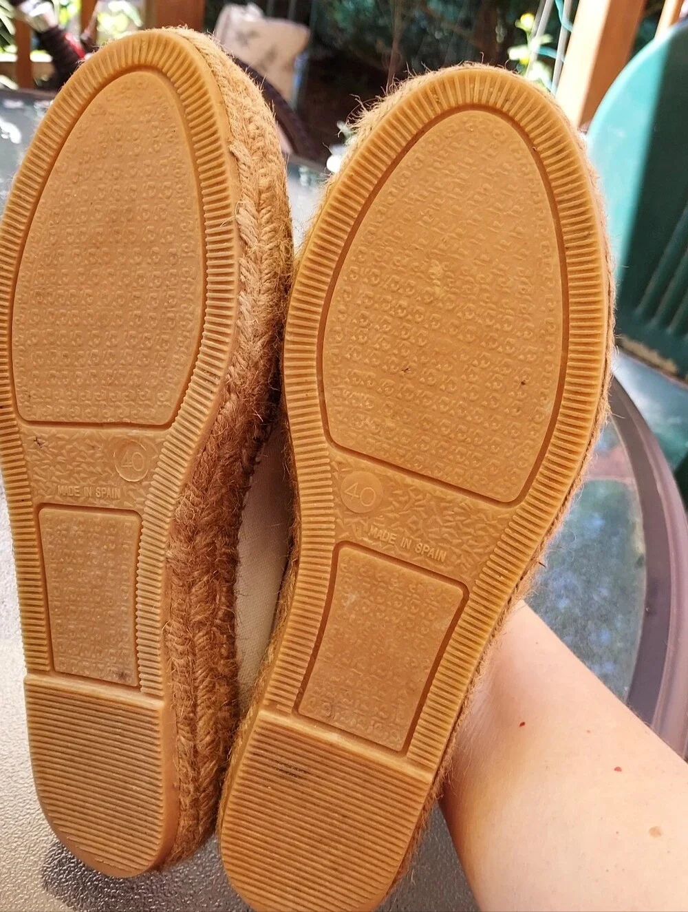 Viscata Made In Spain Flatform Canvas Espadrilles